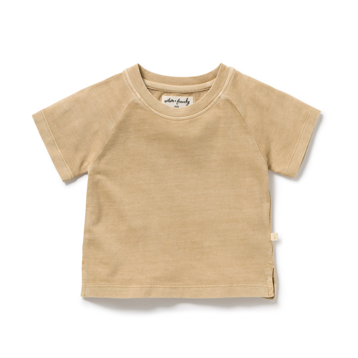 Wilson and Frenchy Sahara Organic Dyed Tee - product flatlay