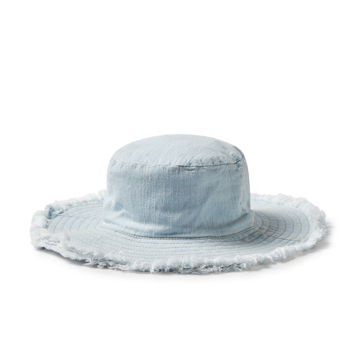 Wilson and Frenchy Organic Denim Sun Hat - product flatlay