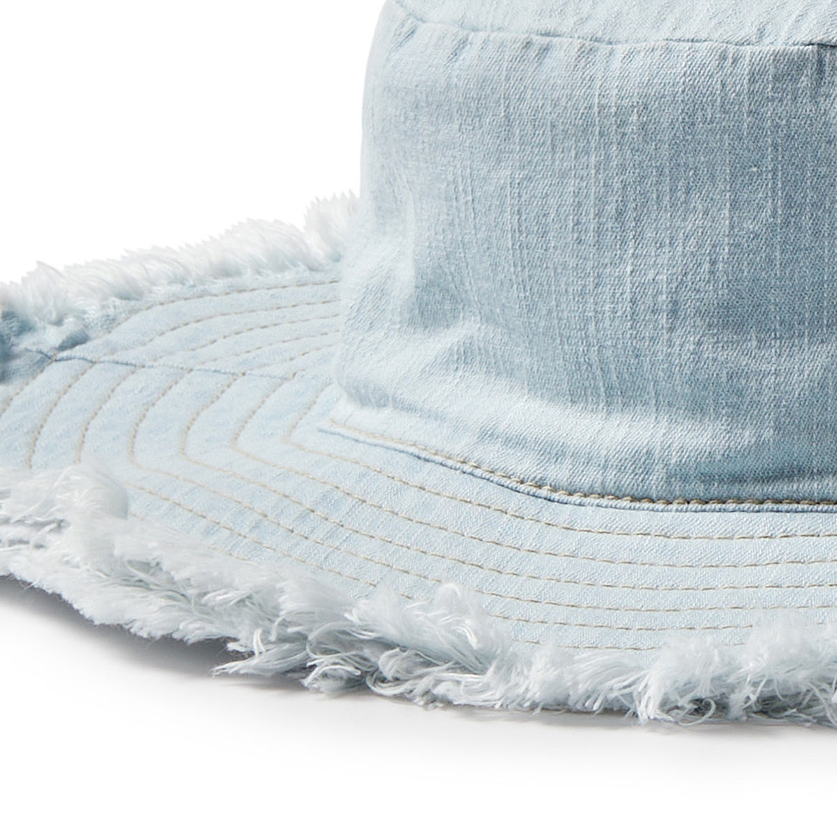 Wilson and Frenchy Organic Denim Sun Hat - lifestyle styled