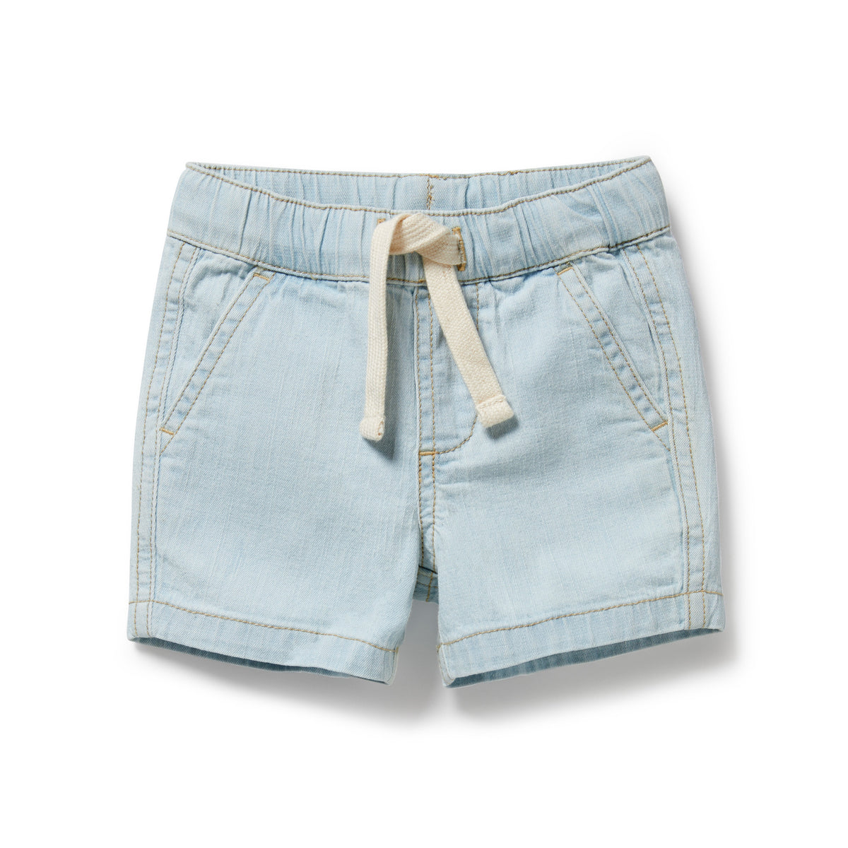 Wilson and Frenchy Organic Denim Long Short - product flatlay