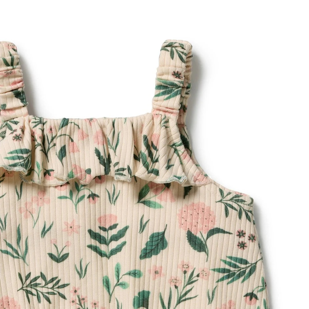 Wilson & Frenchy Sweet Bloom organic playsuit, view 2