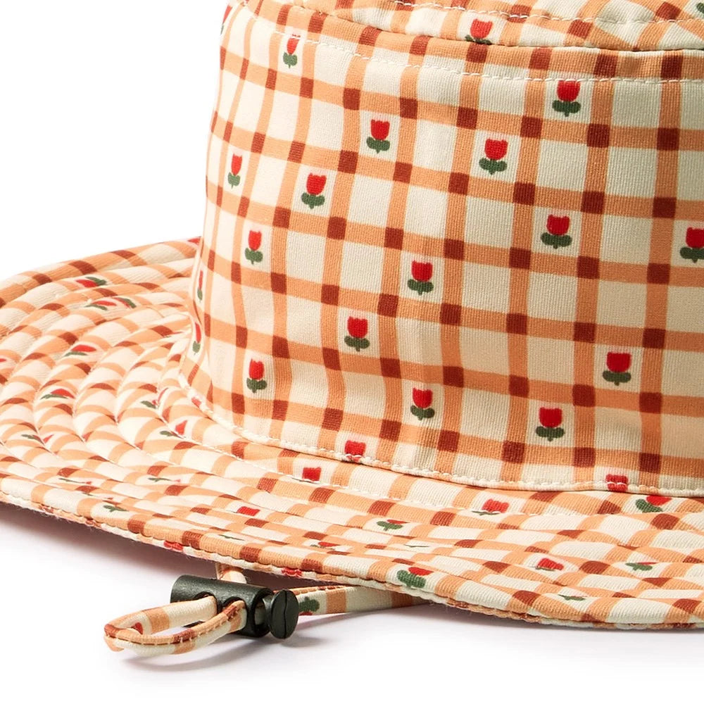 Wilson & Frenchy Checkerberry kids swim sun hat, view 5