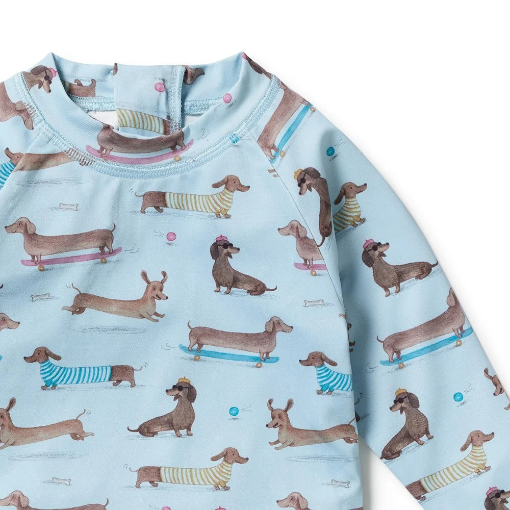 Wilson & Frenchy Dashing rashie swim set, view 4