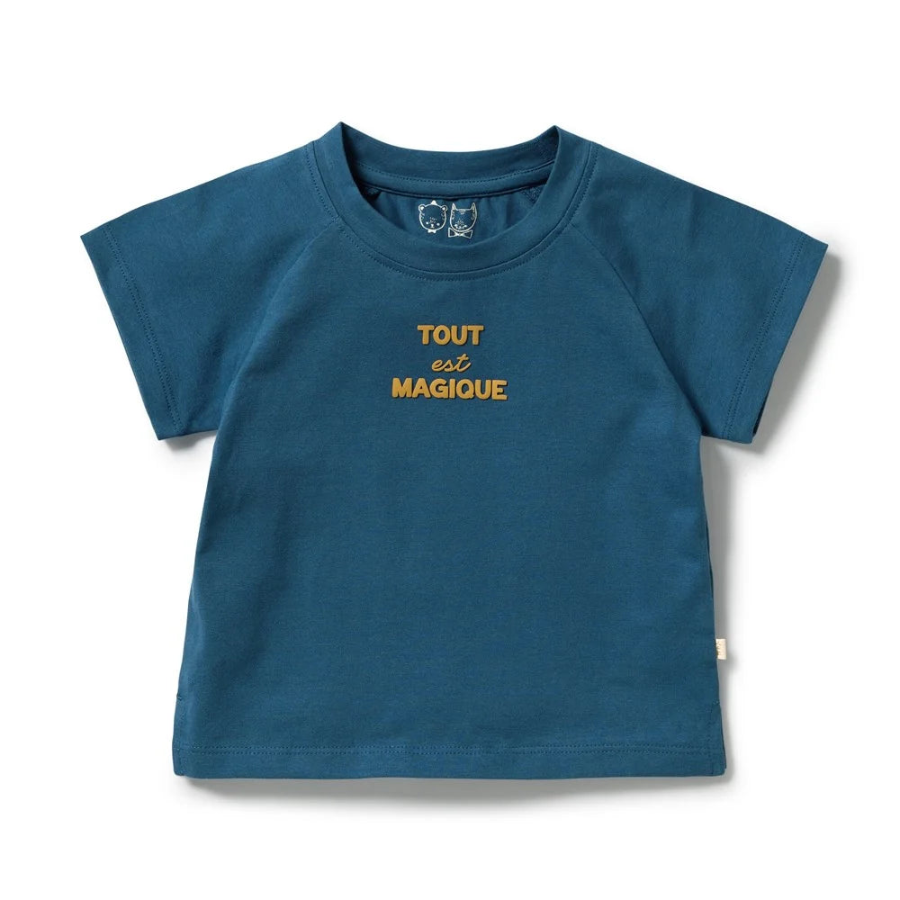 Wilson & Frenchy Tout est Magique organic kids tee