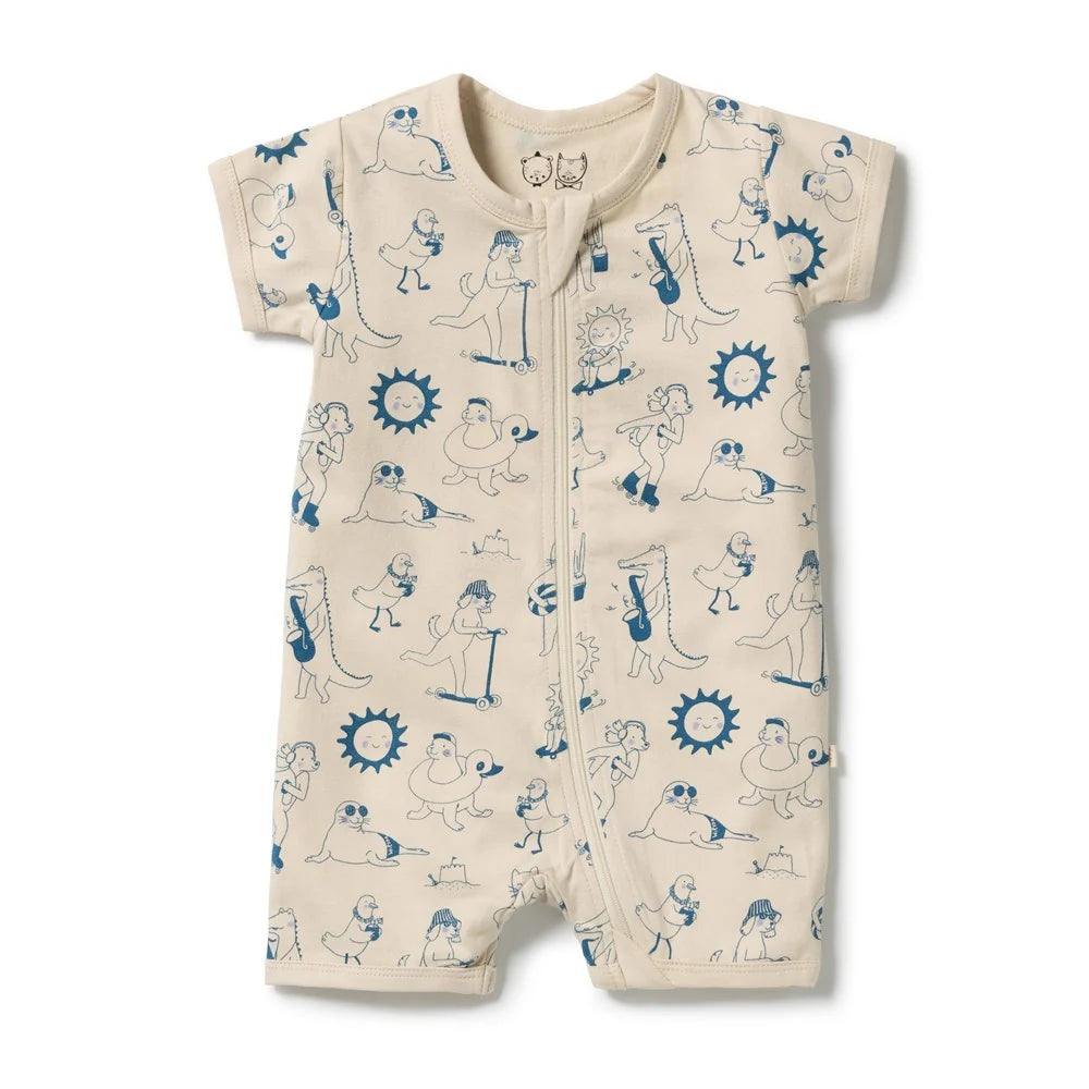 Wilson & Frenchy Tout est Magique organic boyleg zipsuit