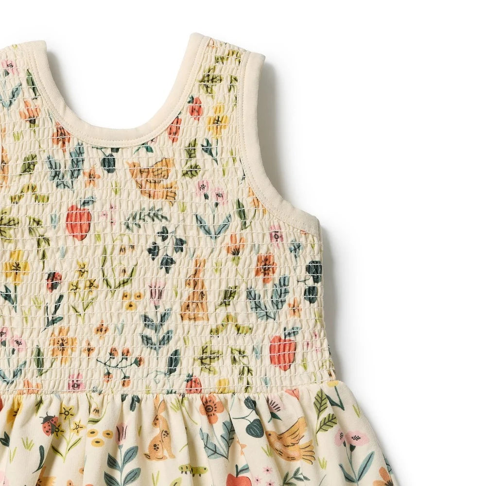 Wilson & Frenchy Summer Garden organic dress set, view 2