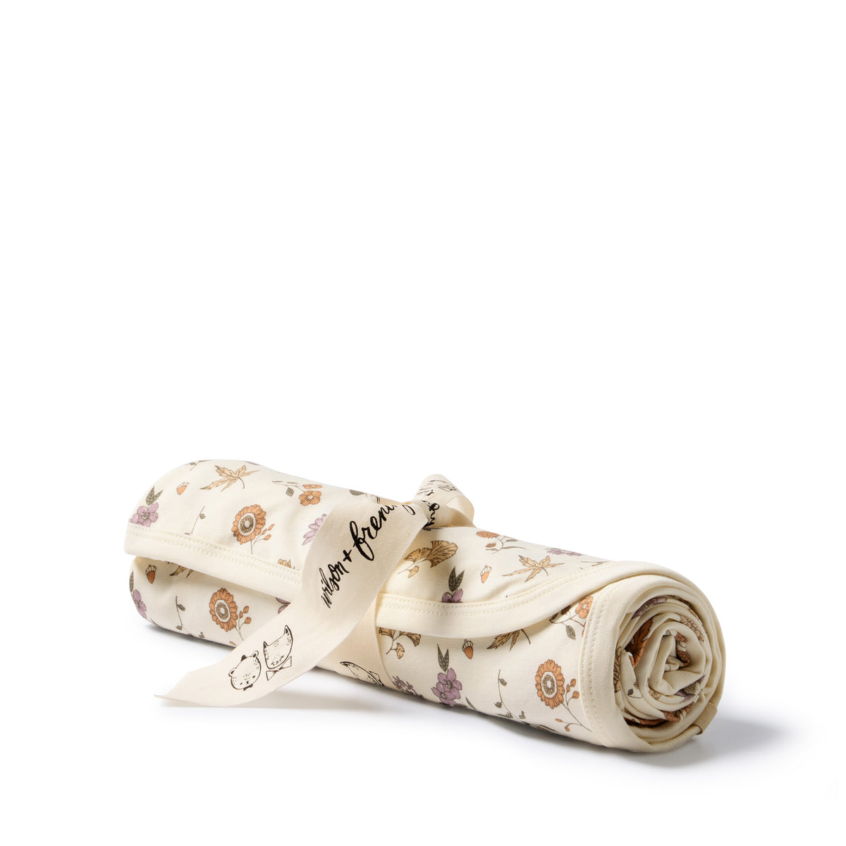 Wilson and Frenchy Maple Glow Organic Bunny Rug - product flatlay