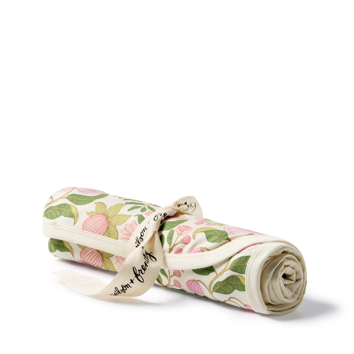Wilson and Frenchy Ma Fleur Organic Bunny Rug - product flatlay