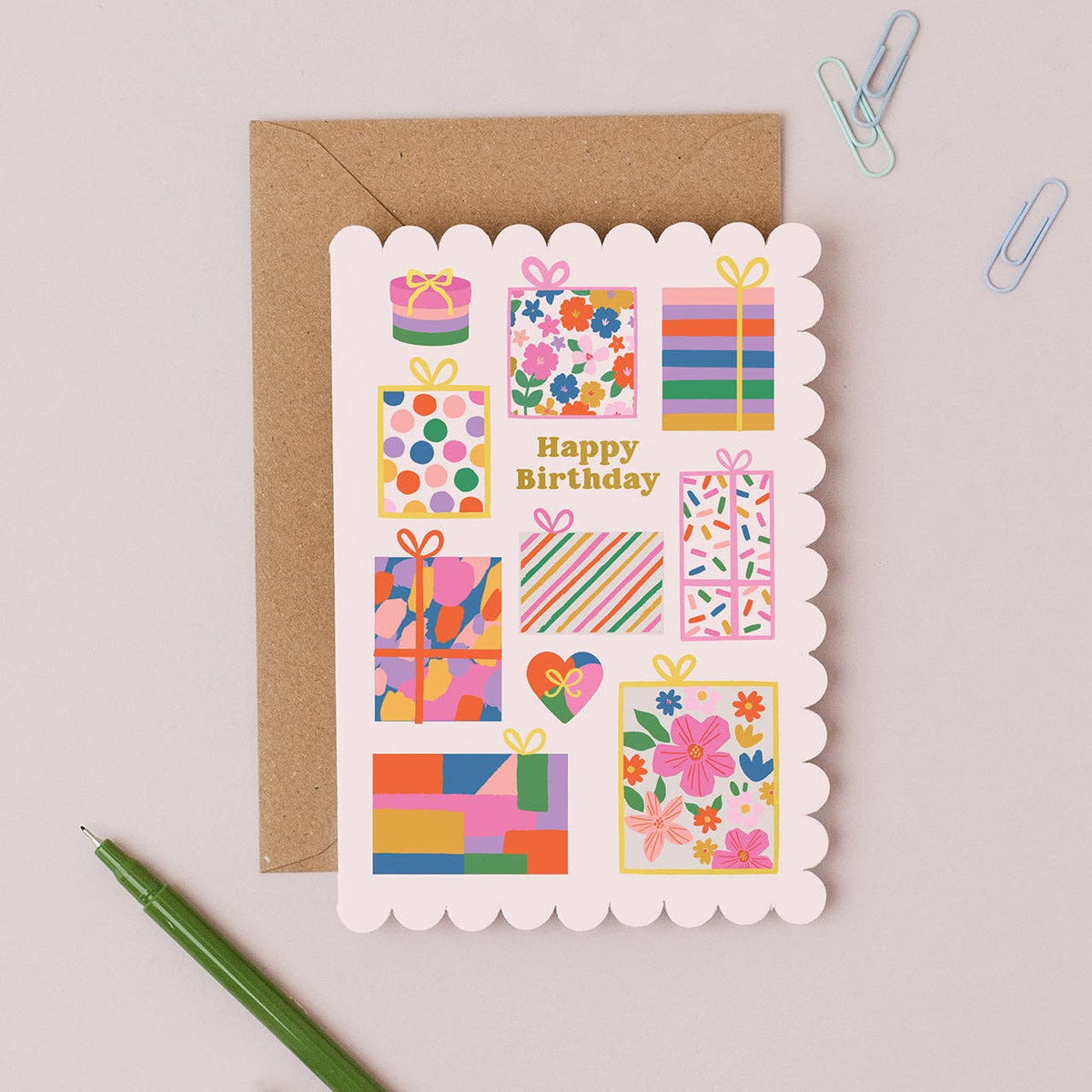 Mifkins | Gorgeous Gifts Birthday Card