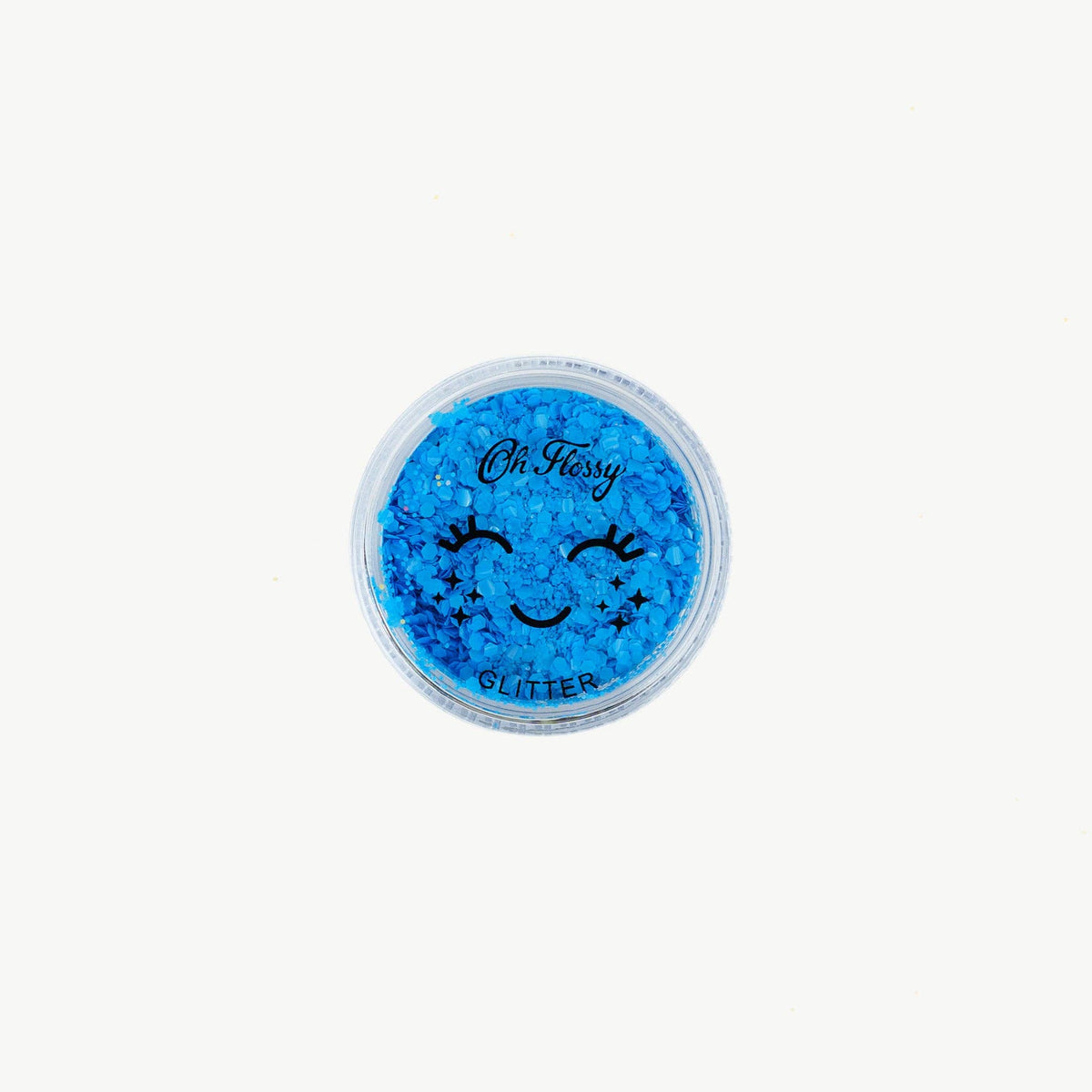 Oh Flossy Kids Disco Fever Glitter Set - glitter detail close-up