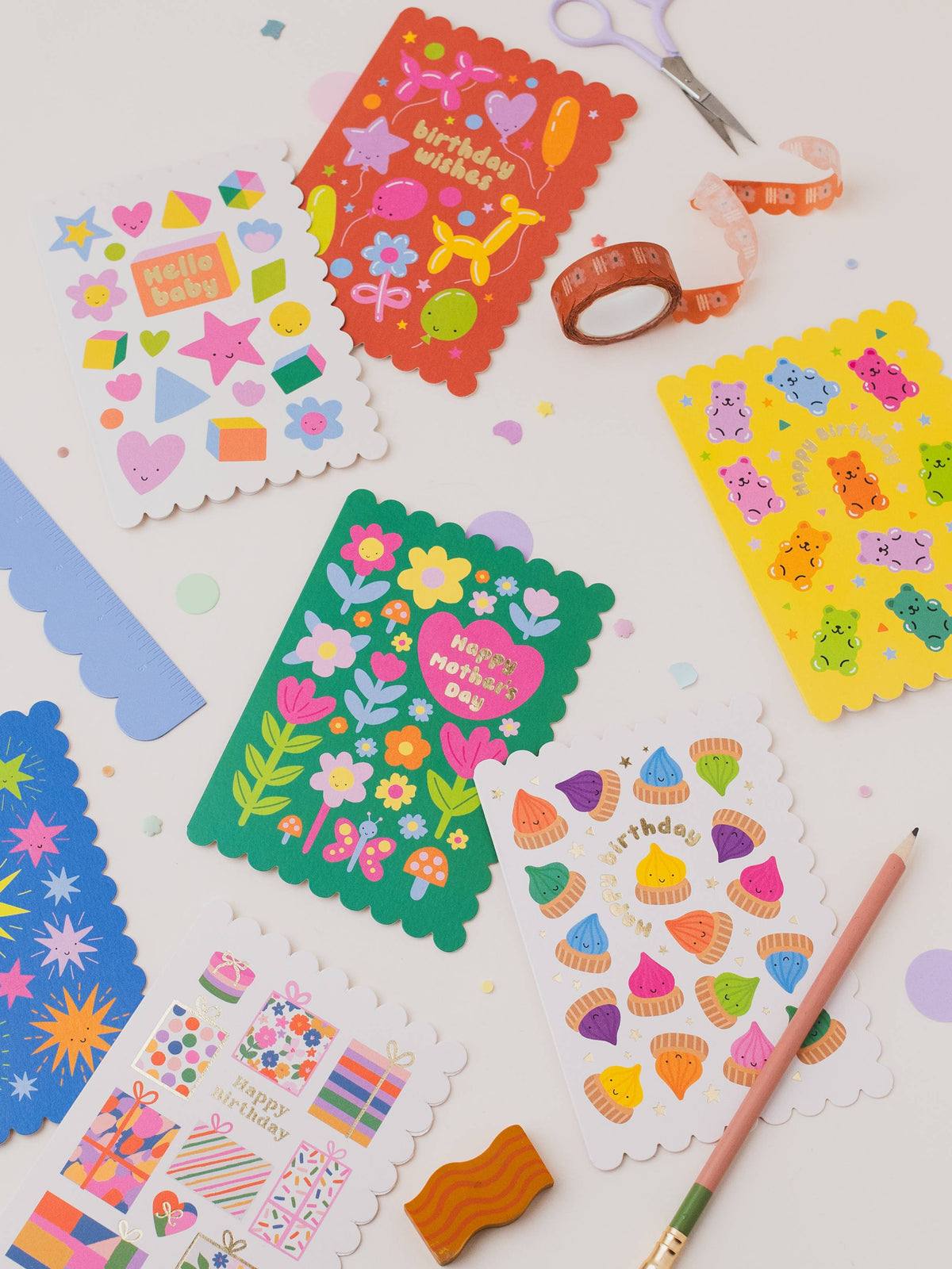 Mifkins | Gummy Bear Kids Birthday Card