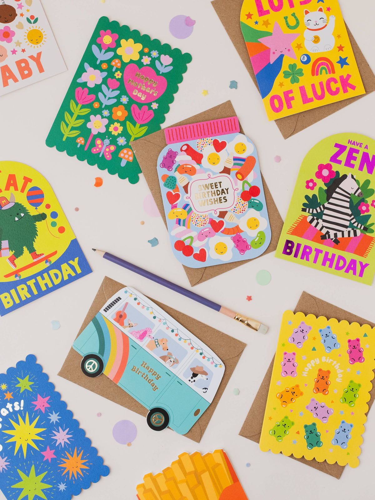 Mifkins | Gummy Bear Kids Birthday Card