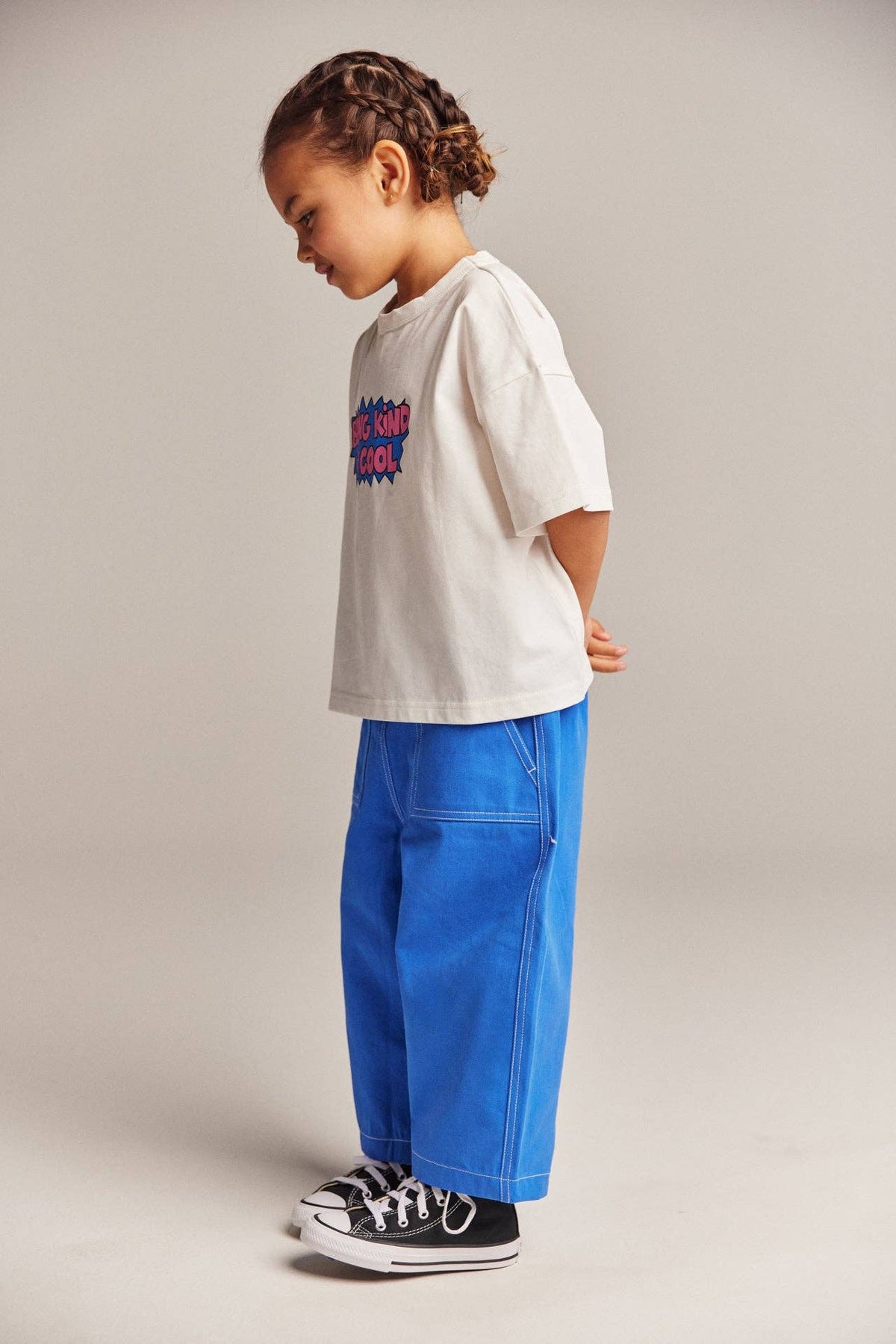 BBOBBIE - Harry Pant in Blue — side view