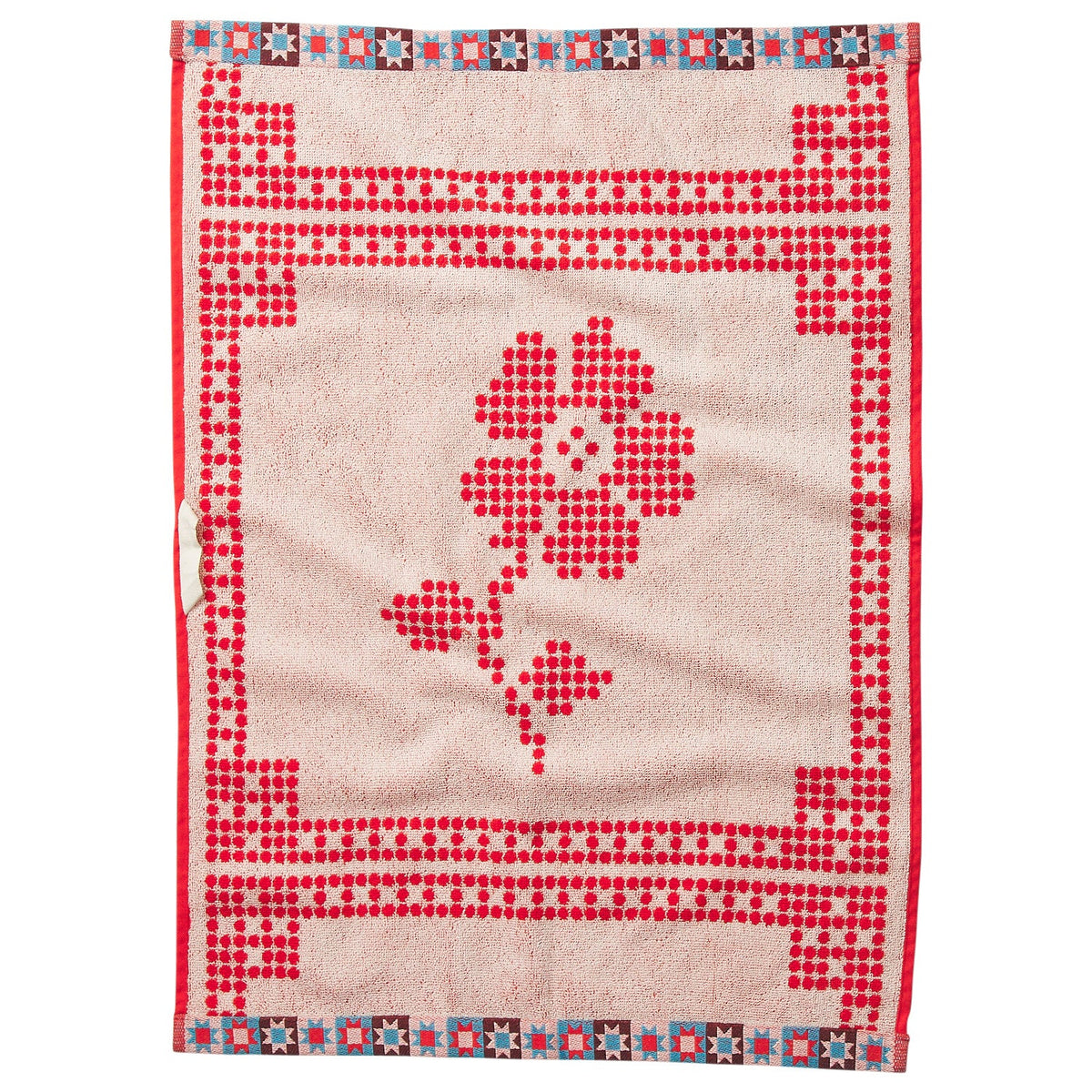 Sage x Clare | Bonny Hand Towel - Poppy