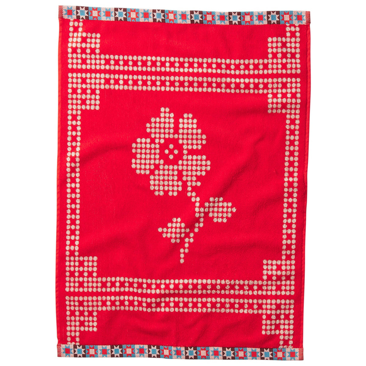 Sage x Clare | Bonny Hand Towel - Poppy