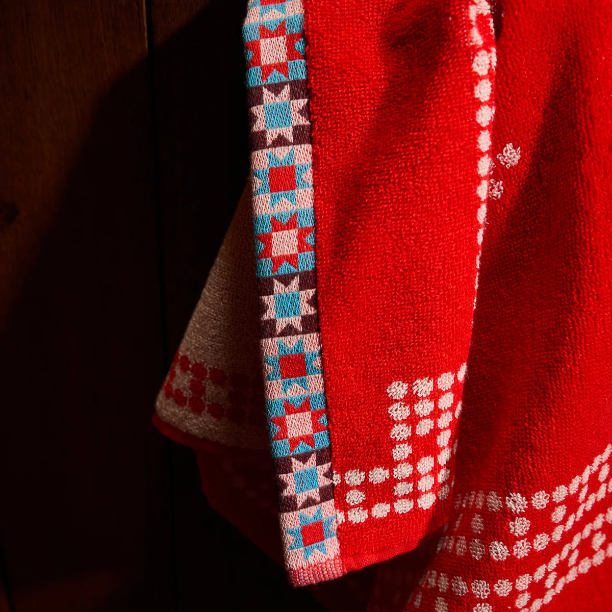 Sage x Clare | Bonny Hand Towel - Poppy