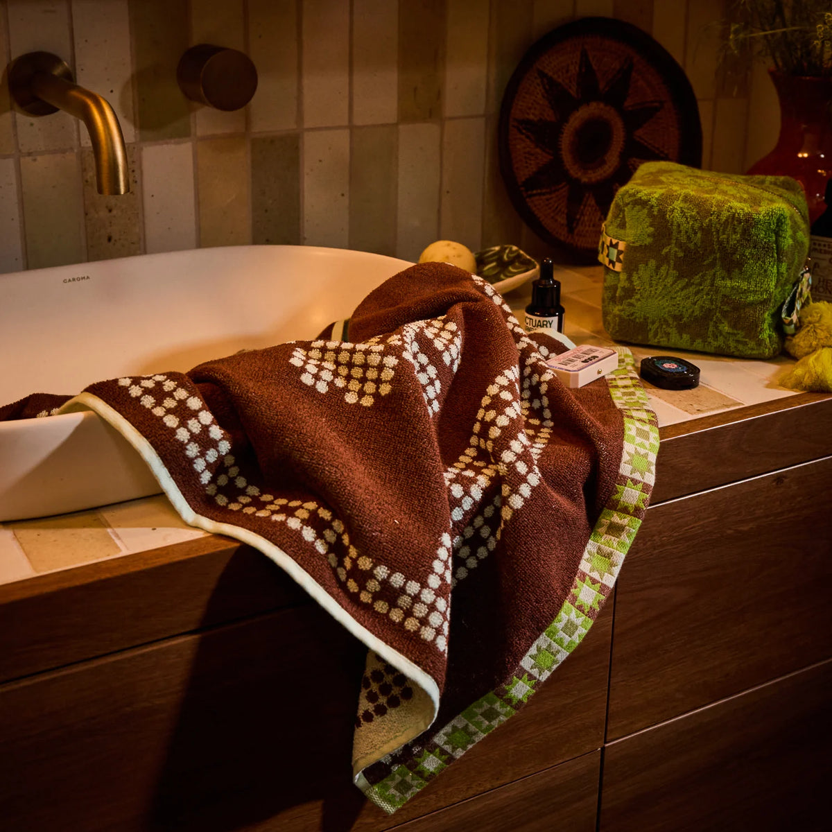 Sage x Clare | Bonny Hand Towel - Fluorite