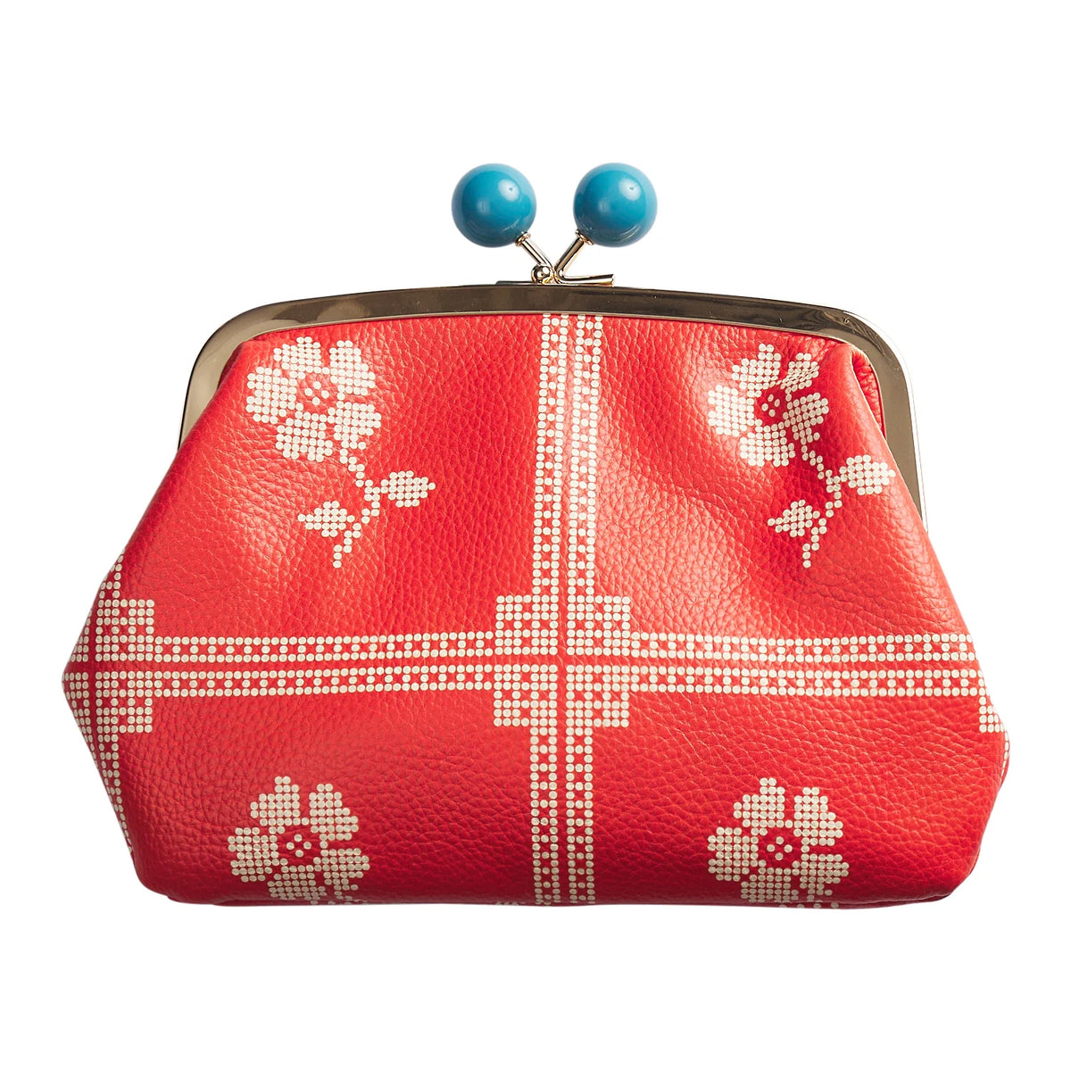 Sage x Clare | Bonny Large Purse - Poppy