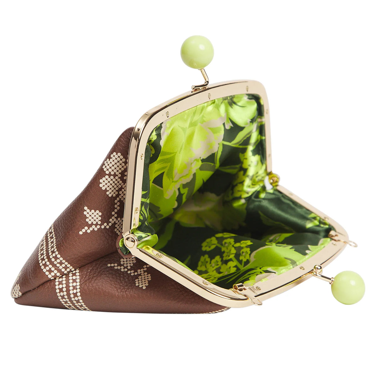 Sage x Clare | Bonny Large Purse - Umber