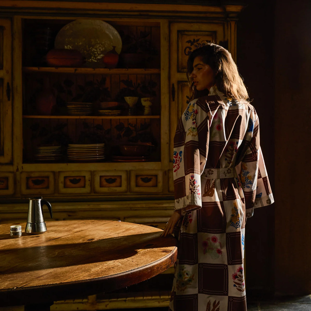 Sage x Clare | Winona Cotton Robe