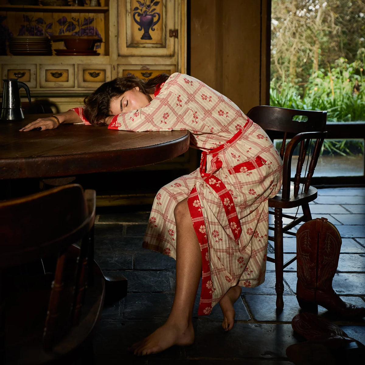 Sage x Clare | Bonny Cotton Robe