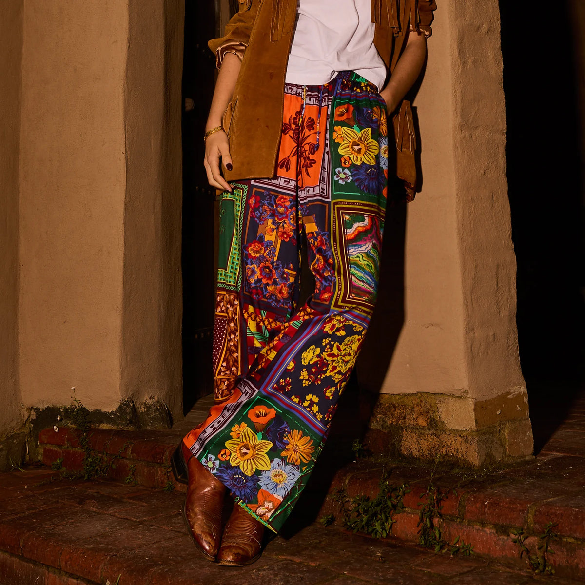 Sage x Clare | Sorina Wide Leg Pant