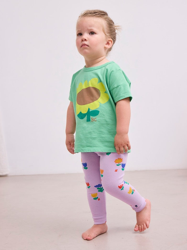 Bobo Choses BABY - Garden Party leggings SS25 — styled lifestyle shot