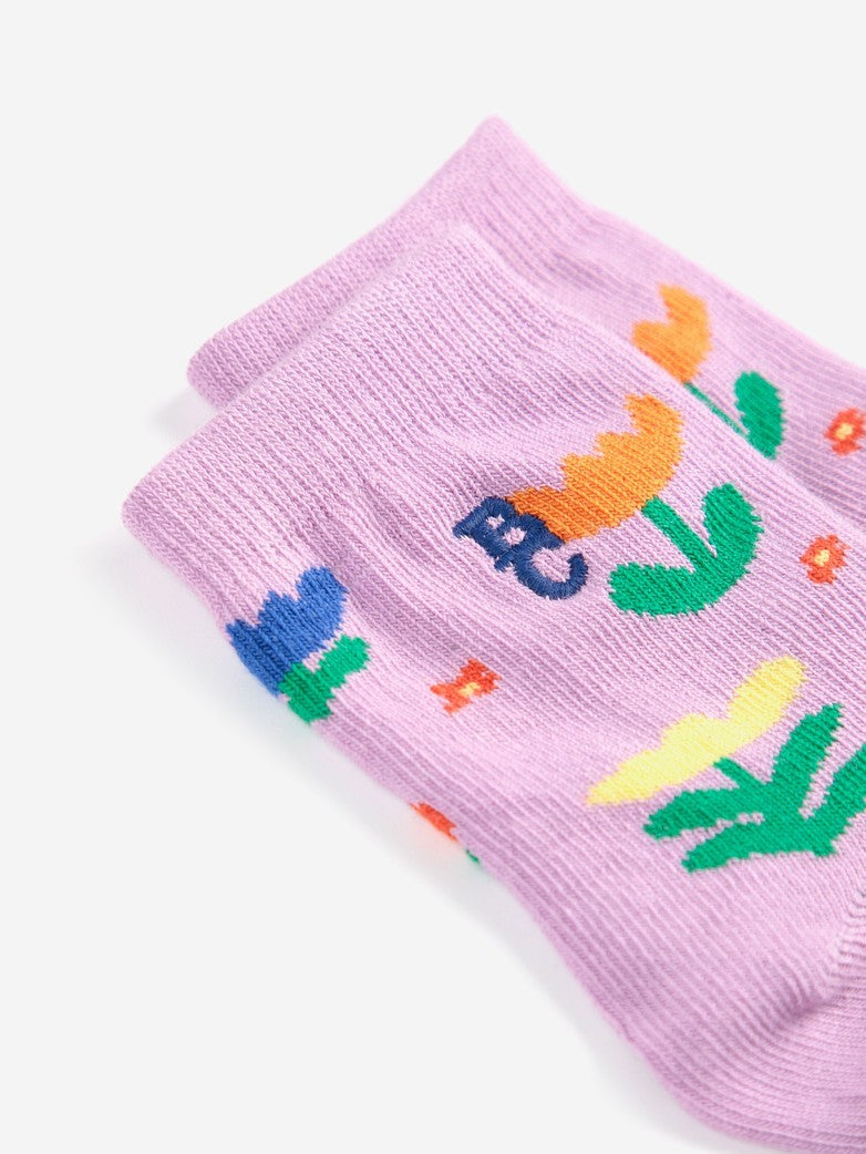 Bobo Choses BABY - Garden Party short socks SS25 — product detail shot