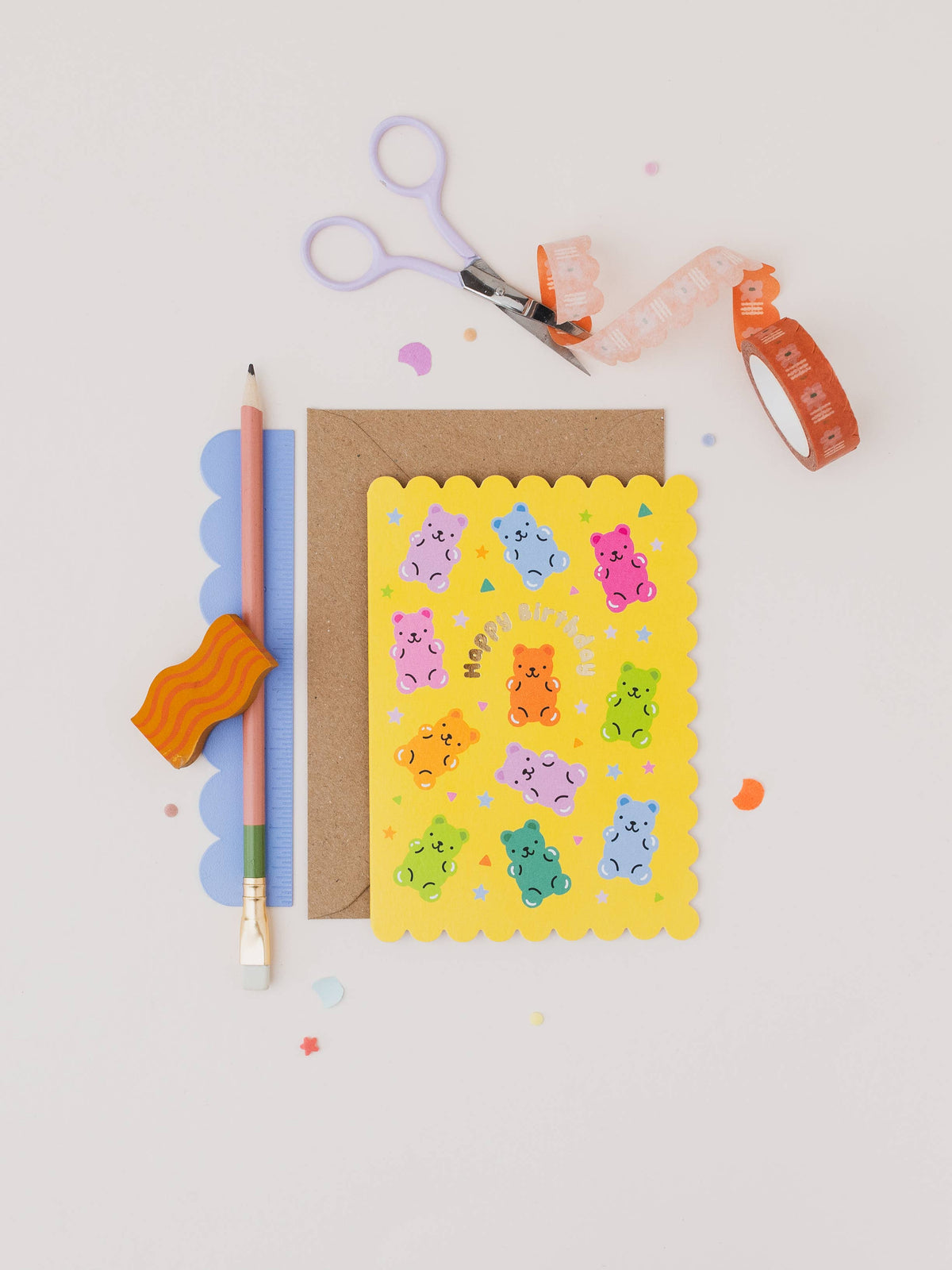 Mifkins | Gummy Bear Kids Birthday Card