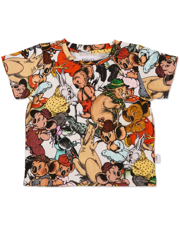 Kip & Co x Blinky Bill KIDS | Blinky And Friends Kids Organic Cotton T-Shirt