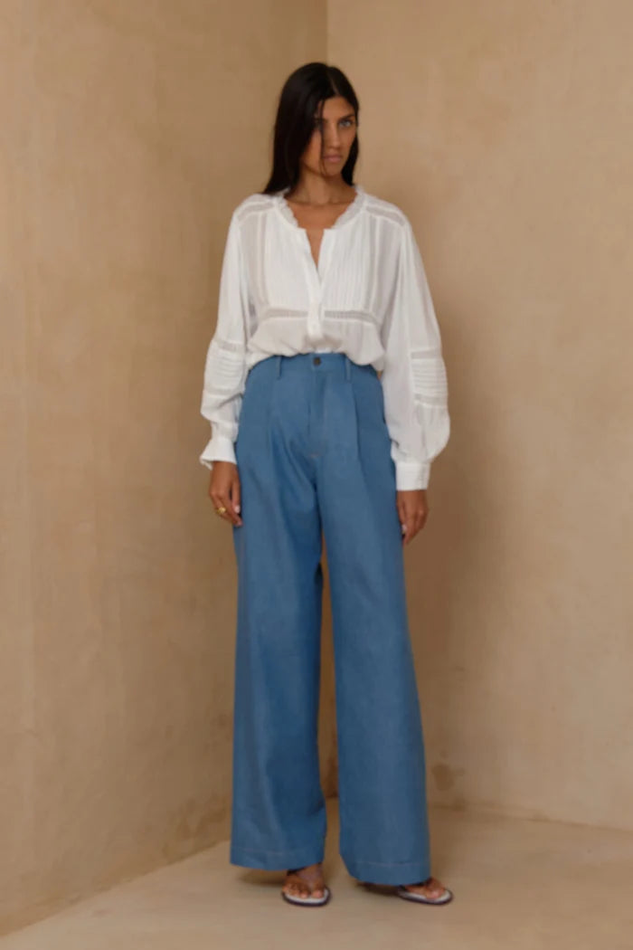 Lilya | Shiva Chambray Pants
