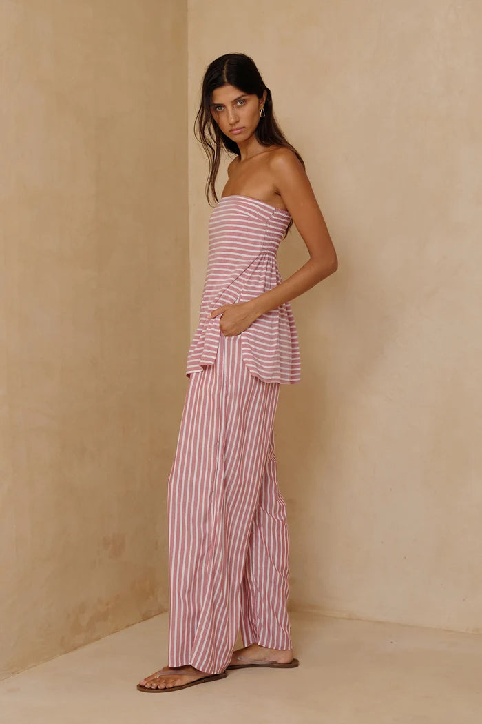 Lilya | Solana Pant -Amalfi Stripe