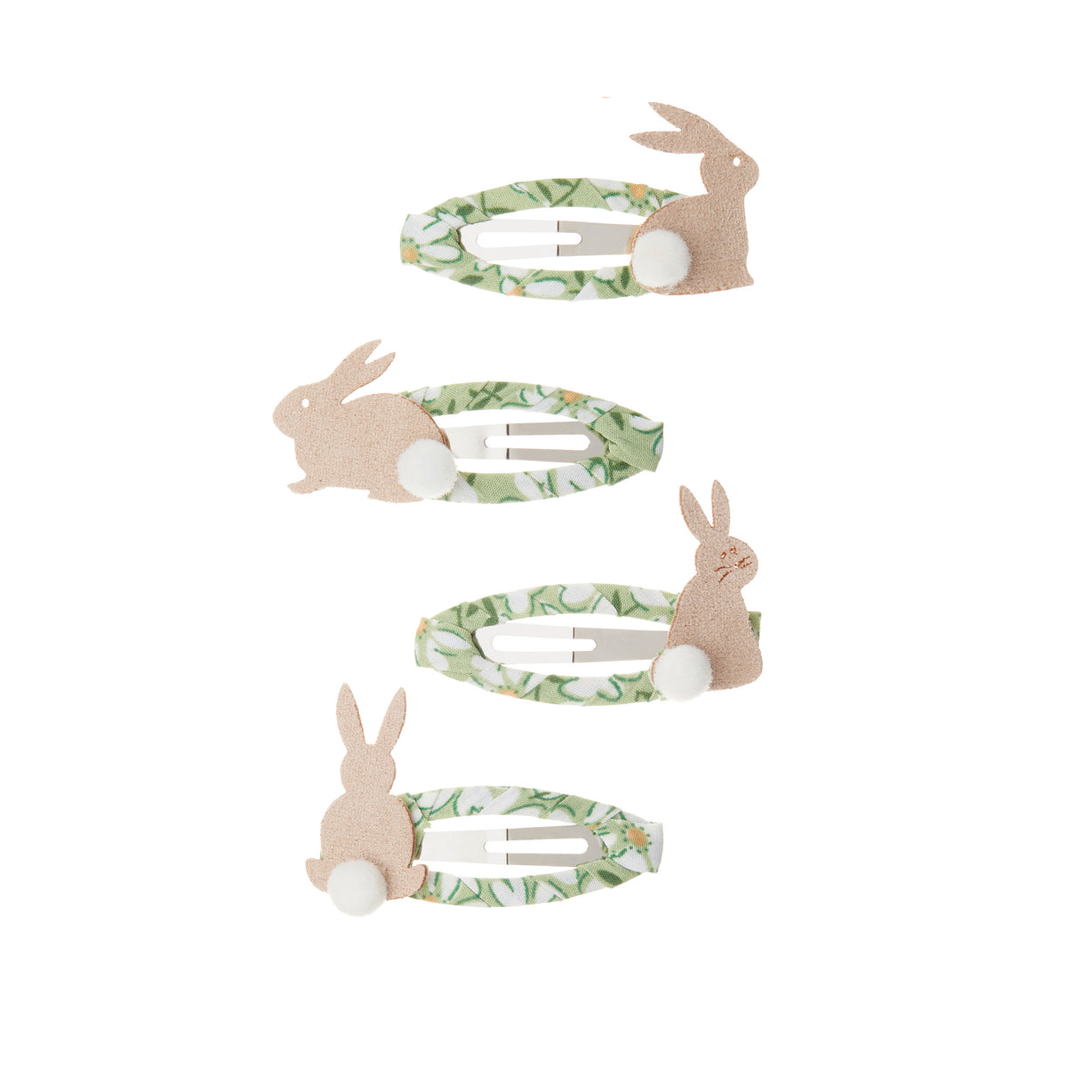 Mimi and Lula - Bunny Clic Clacs — front view flat lay
