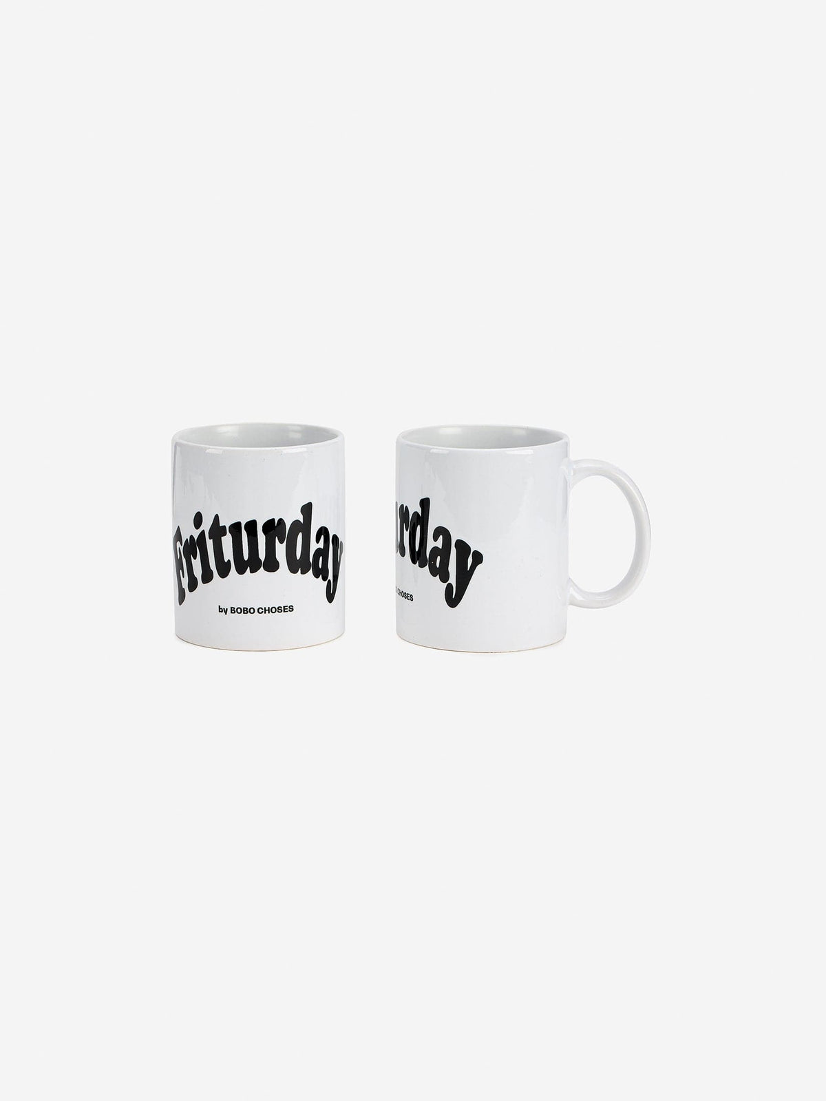 Bobo Choses - Friturday mug set — front view flat lay