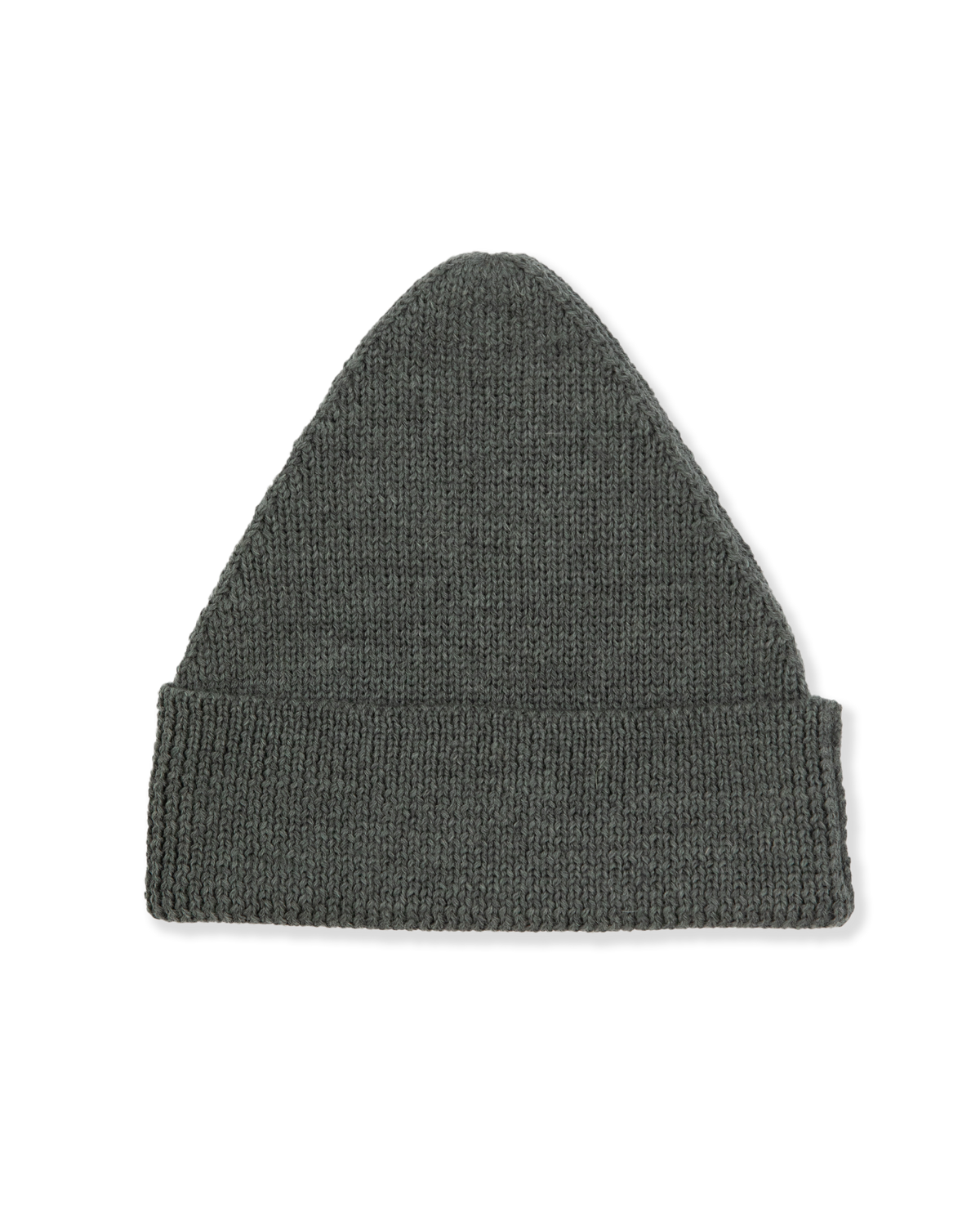 James Street Co - ADULT Port Beanie - Charcoal — front view flat lay