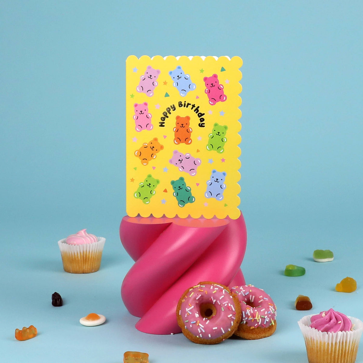 Mifkins | Gummy Bear Kids Birthday Card