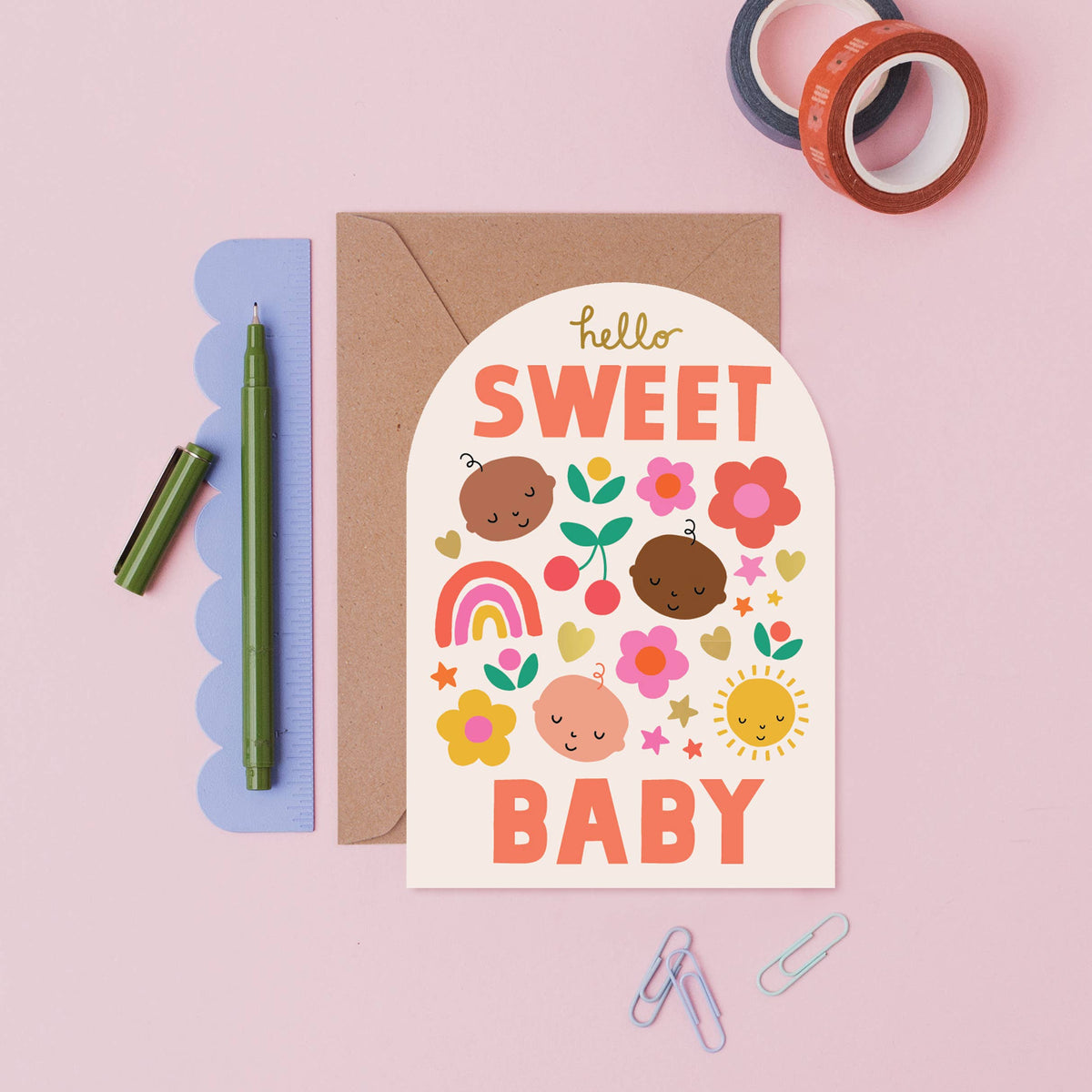 Mifkins | Inclusive New Baby Card