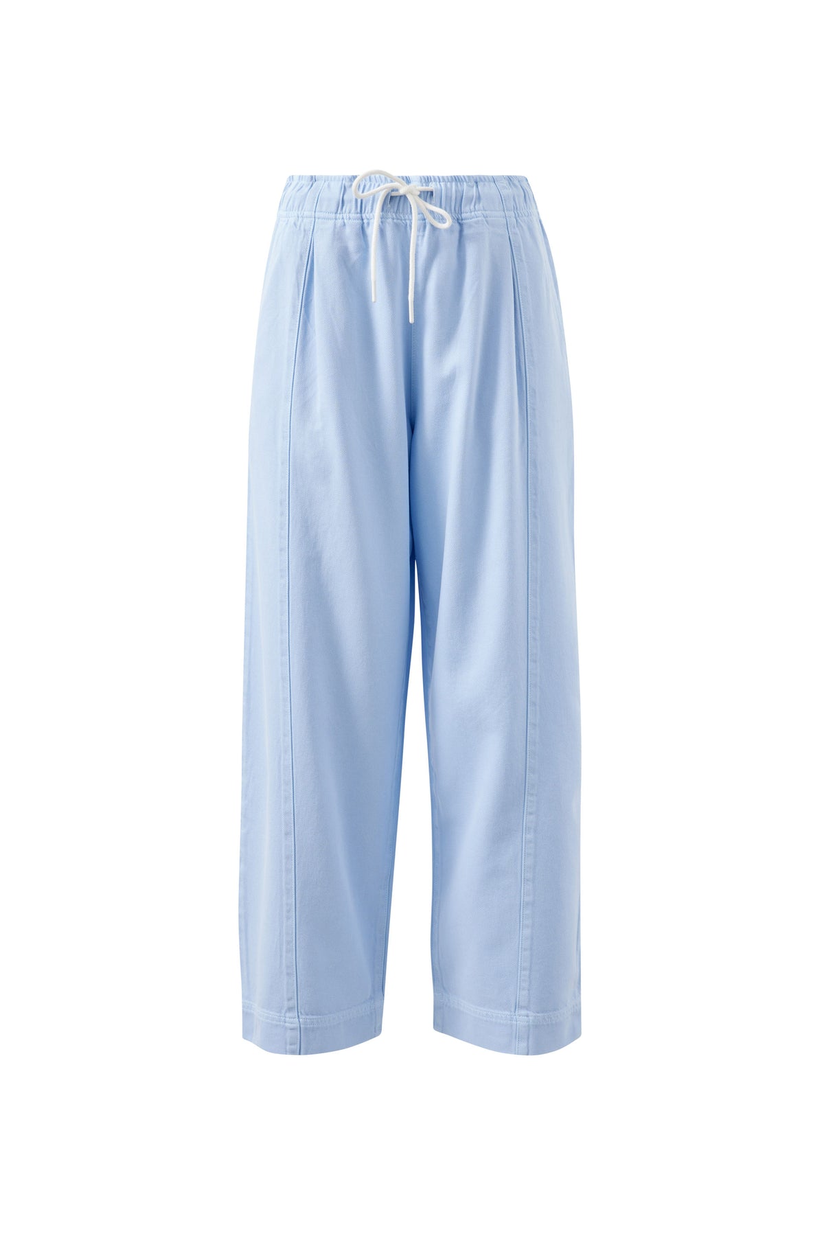 Ceres Life Jessie Barrel Pant china blue - fabric detail close-up