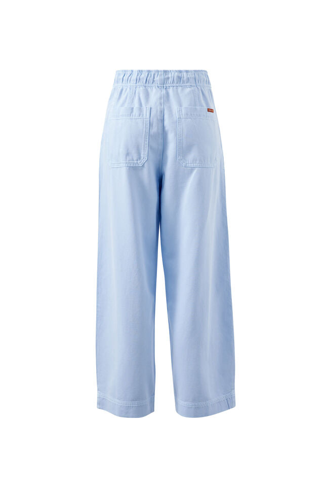 Ceres Life Jessie Barrel Pant China Blue - lifestyle styled