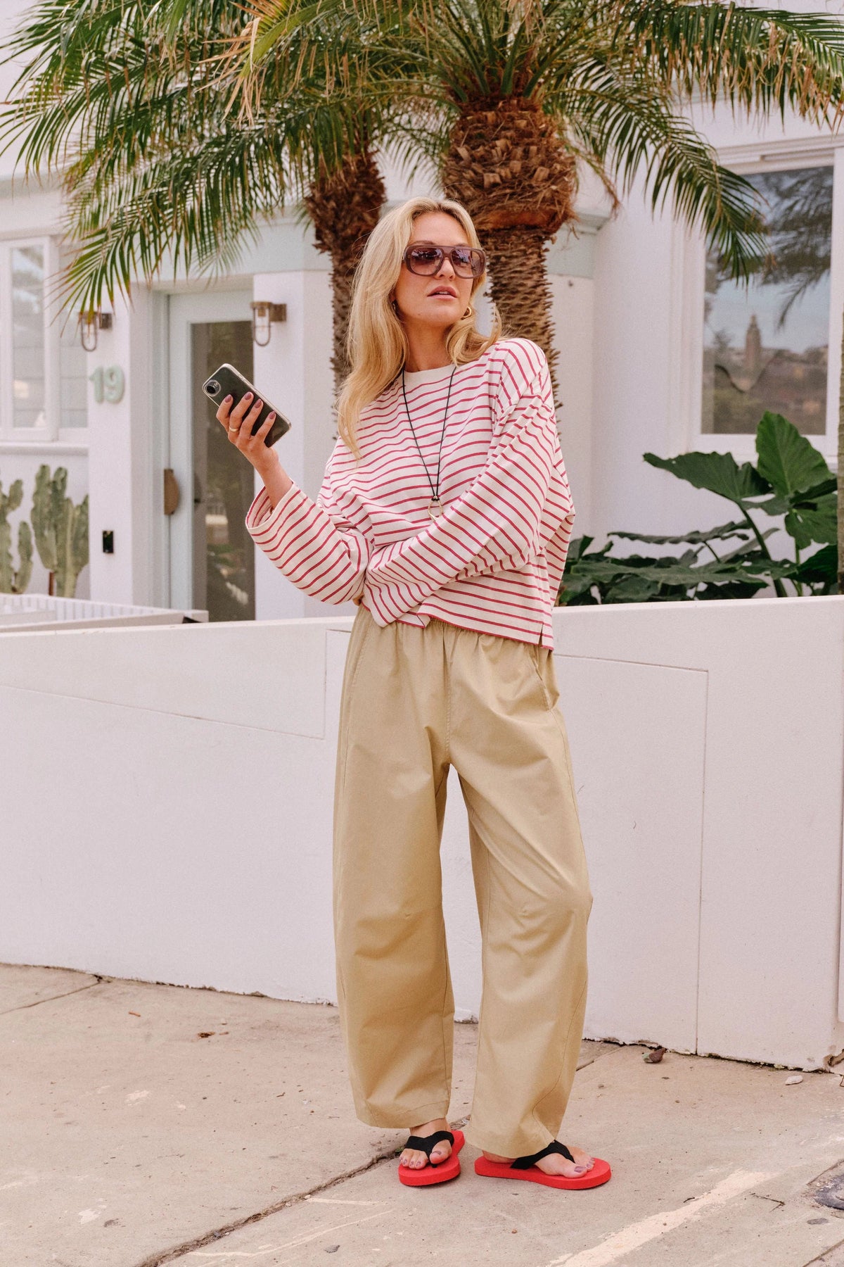 Ceres Life | Bella Barrel Pant- Burnt Butter