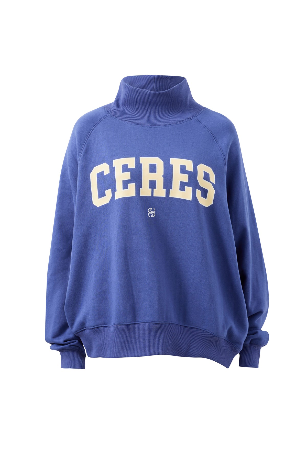 Ceres Life - Hildie High Neck Slouchy Crew — product detail shot