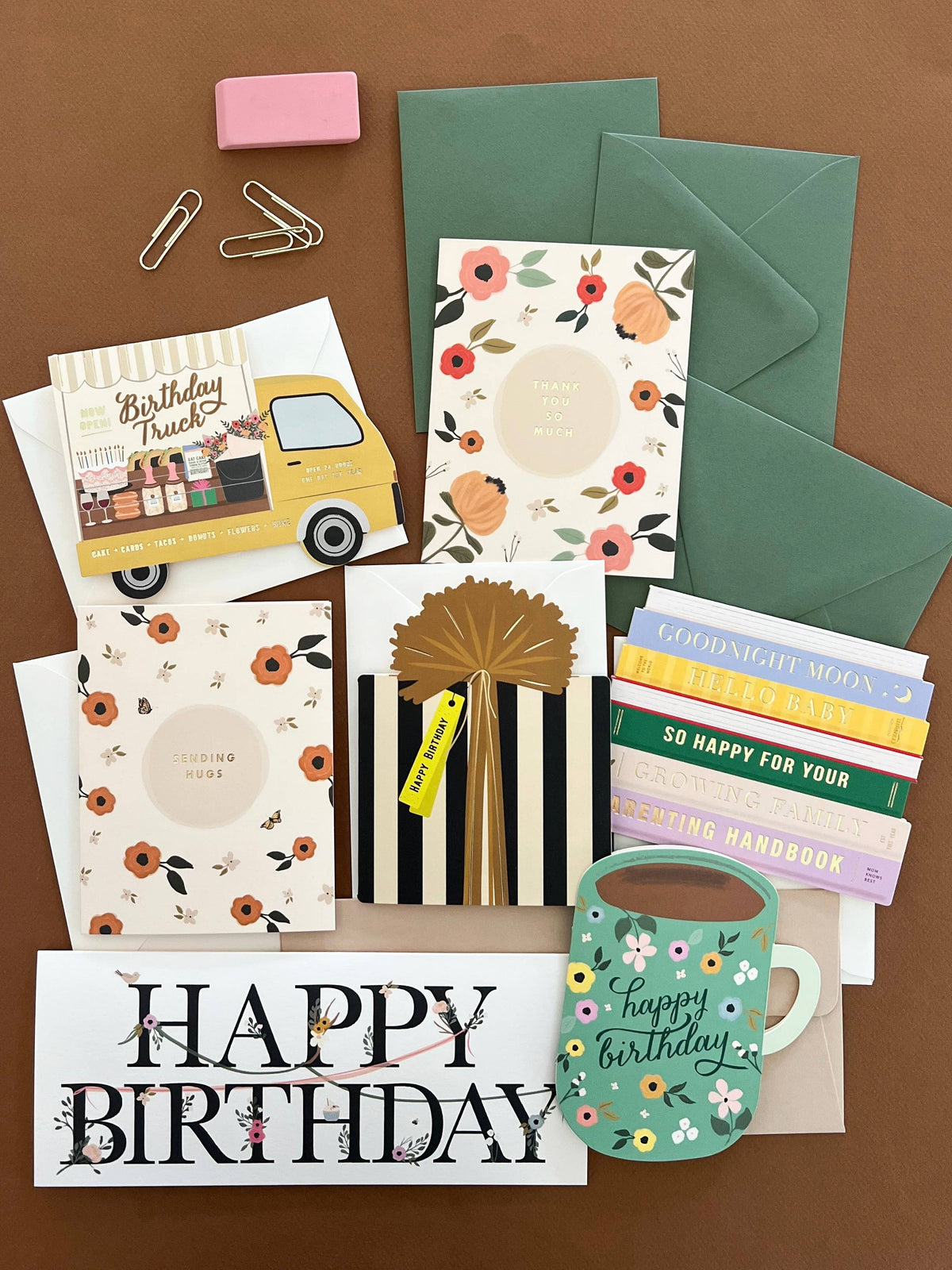 Ginger P - Blooming Thank You So Much Greeting Card — product detail shot