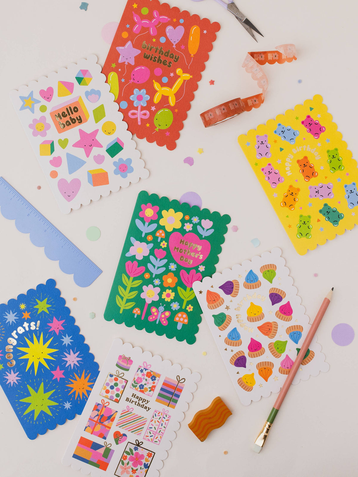 Mifkins | Gummy Bear Kids Birthday Card