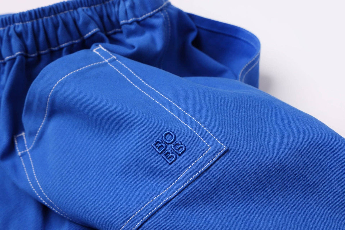 BBOBBIE - Harry Pant in Blue — styled lifestyle shot