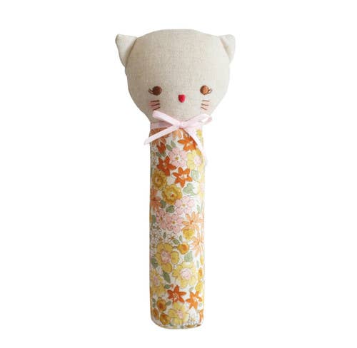 Alimrose - Odette Kitty Squeaker Sweet Marigold — front view flat lay