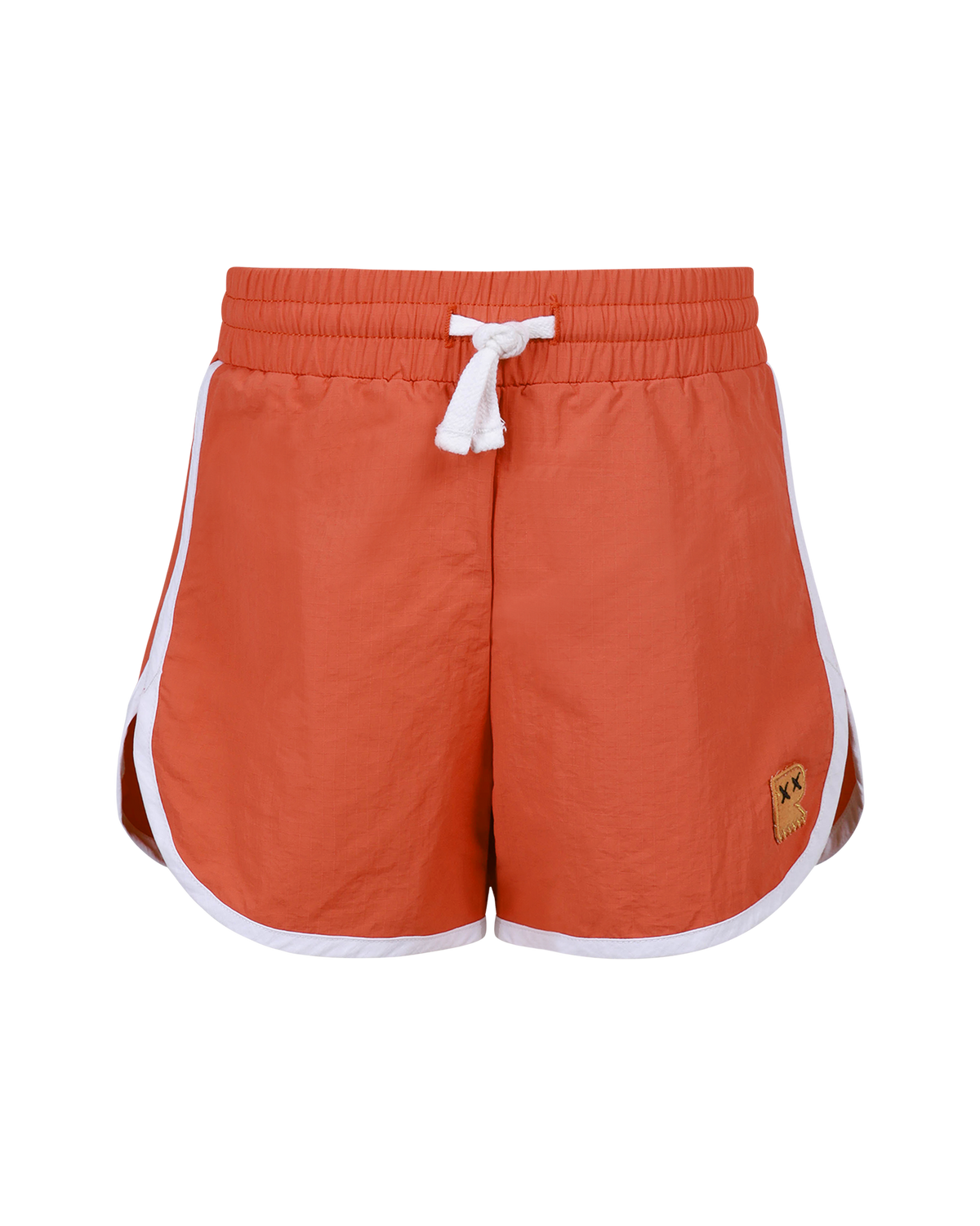 Rock Your Baby - Retro Jogger Shorts — front view flat lay