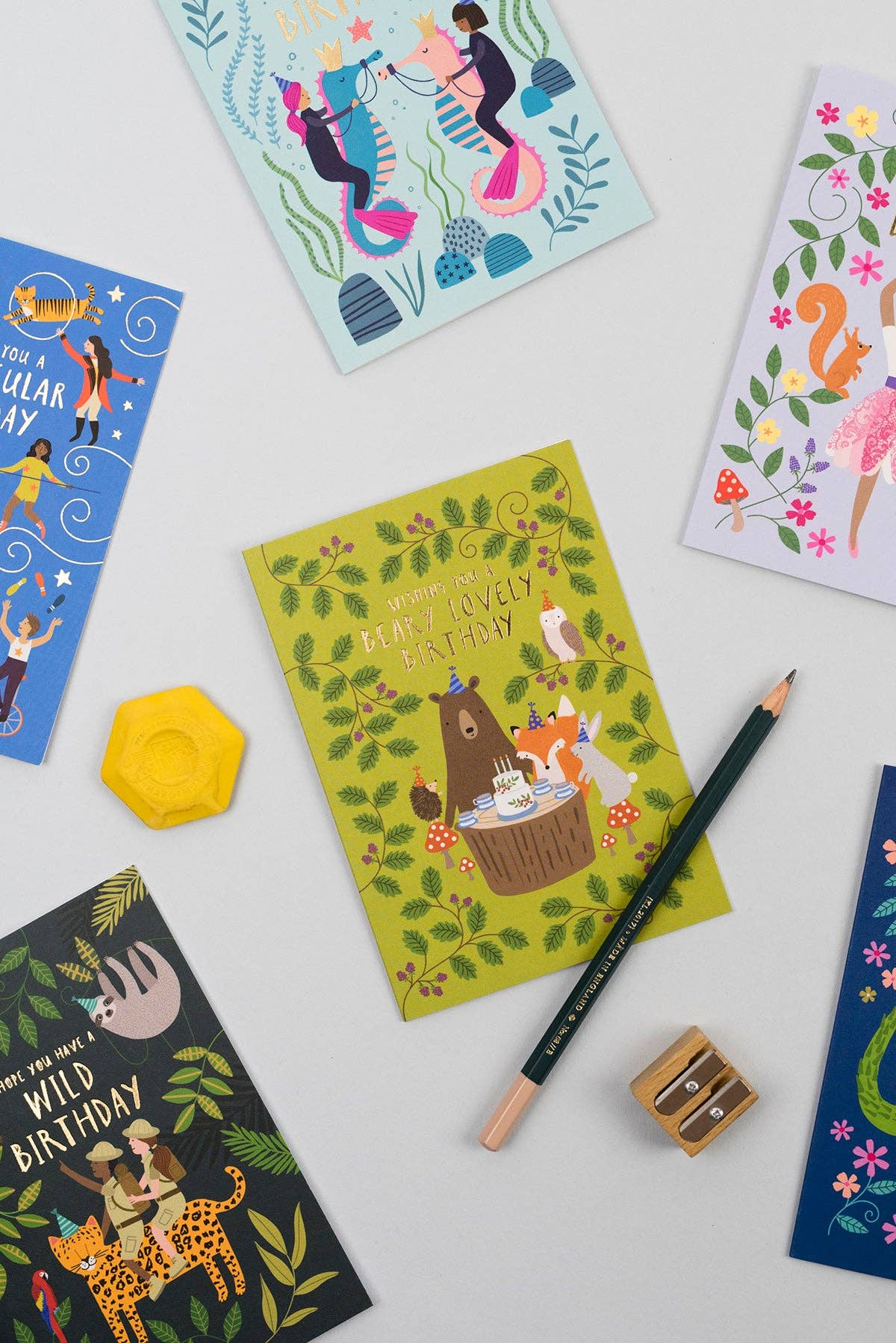 Mifkins | Under the Sea Kid's Birthday Card