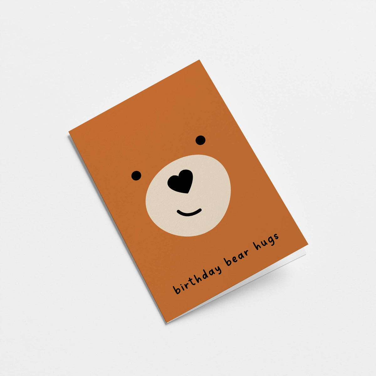 Graphic Factory - Birthday bear hug - Greeting Card — product detail shot