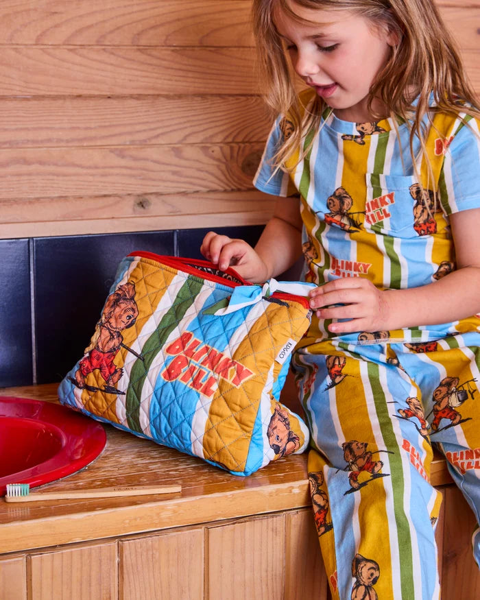 Kip & Co x  Blinky Bill HOME | Adventures With Blinky Quilted Cotton Toiletry Purse
