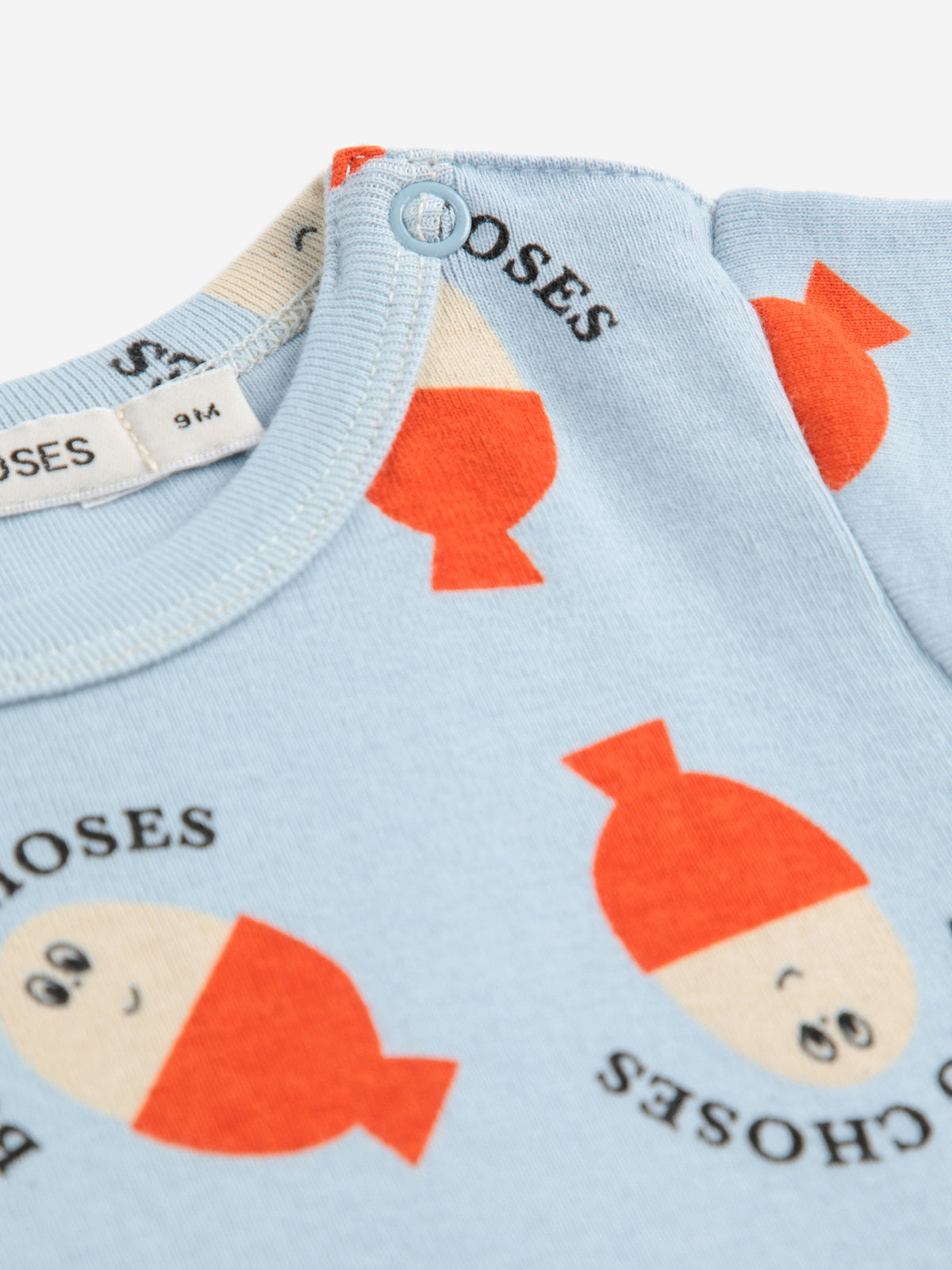 Bobo Choses BABY - Morning Egg all over body SS25 — product detail shot